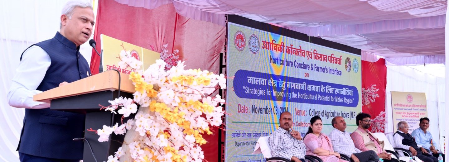 Horticulture Conclave at CoA, Indore_08/11/2024