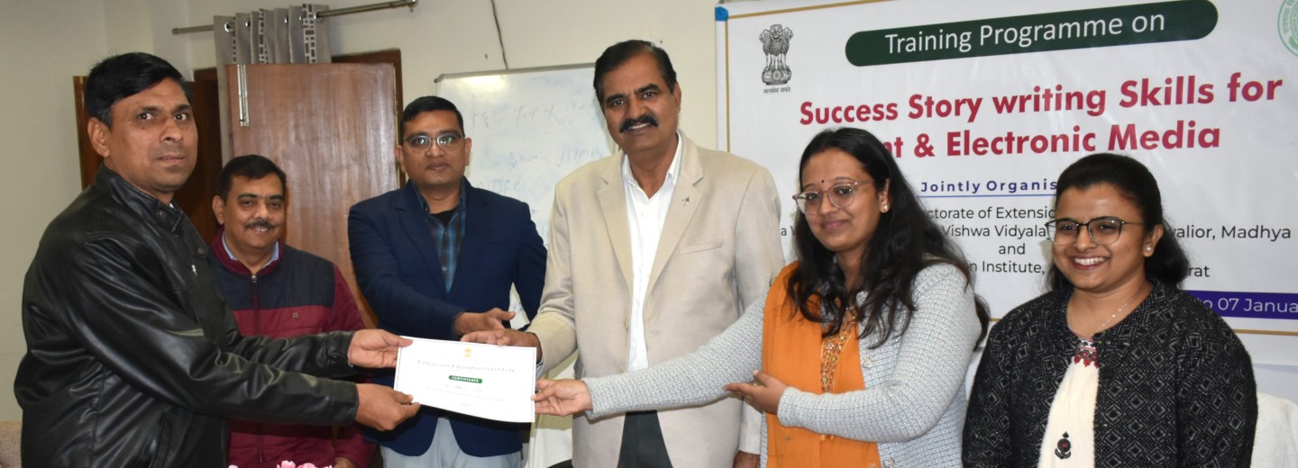 Training on Success Story Writing Skills For Print & Electronic Media_05.01.2026